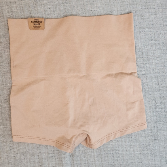 Pink Seamless Shape Compression & Soft Women's High-Waisted Shapewear Shorts XS - Picture 11 of 13